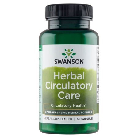 Swanson Herbal Circulatory Care, 60 capsule