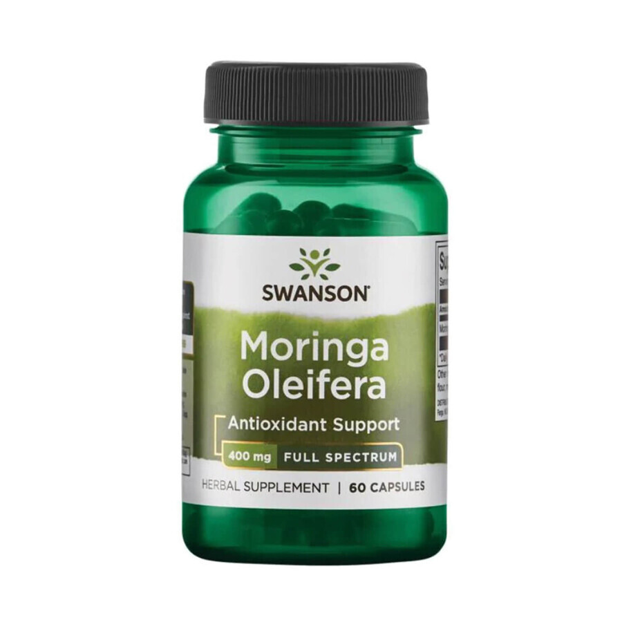 Swanson Full Spectrum Moringa Oleifera, Moringa Oleifera, 60 Kapseln