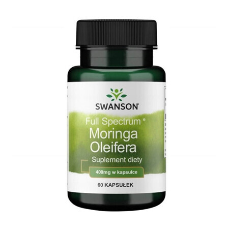 Swanson Full Spectrum Moringa Oleifera, Moringa Oleifera, 60 Kapseln