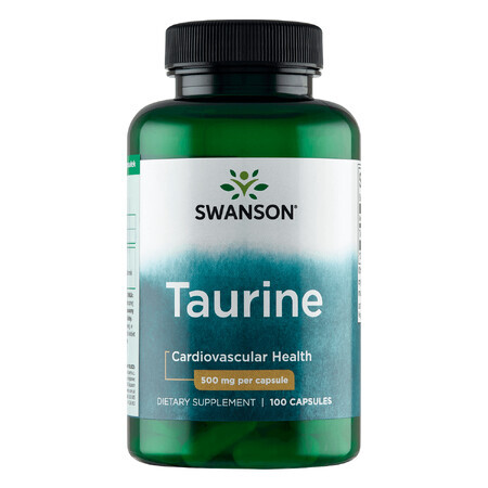 Swanson Taurina, 100 capsule