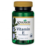 Swanson E, Vitamin E 400 IU, 60 Gelkapseln