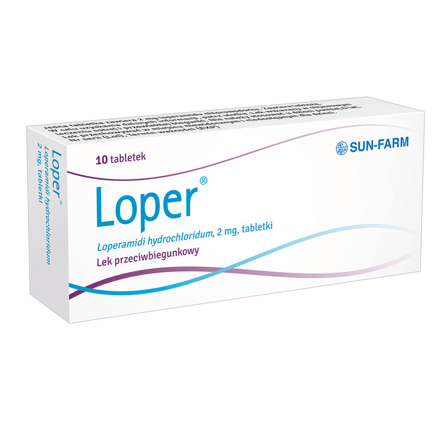 Loper 2 mg, 10 tabletten