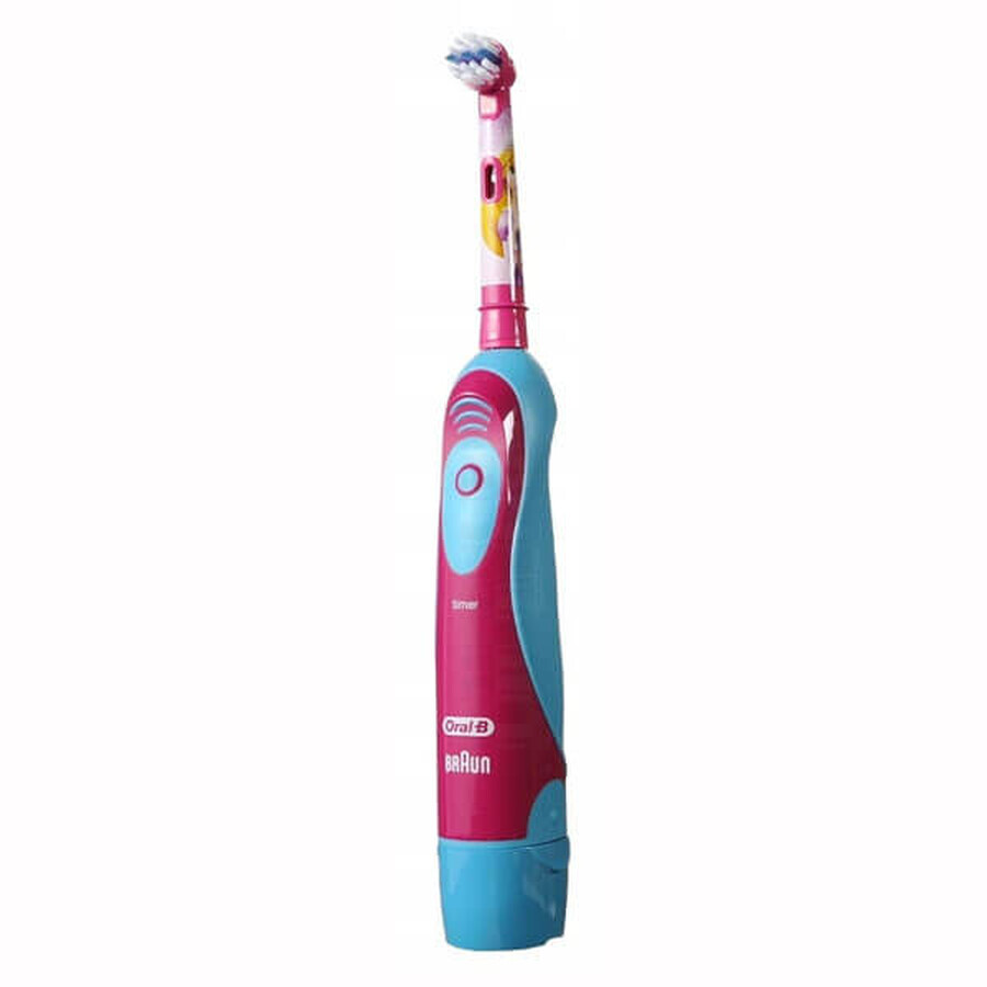 Oral-B Stages Power Electric Toothbrush with Battery, Kids Girl, 3 years and up, 1 pc