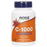 Now Foods C-1000, vitamina C + bioflavonoidi + rutina, 100 capsule vegetali