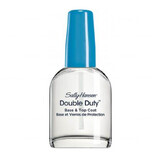 Sally Hansen, balsamo per unghie Double Duty Base &amp; Top coat, 13,3 ml