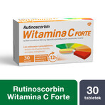 Rutinoscorbin Vitamine C Forte 500 mg, 30 capsules met verlengde afgifte