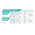 Elmex Sensitive Whitening toothpaste with amine fluoride, 2 x 75 ml