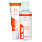 Elmex anti-caries kit, mouthwash, 400 ml + toothpaste, 75 ml