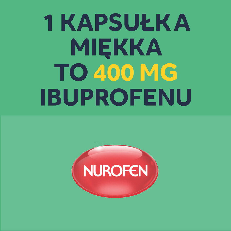 Nurofen Express Forte 400 mg, 20 Weichkapseln