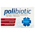 Polibiotic 5 mg + 5000 UI + 400 UI, pomada, 10 sobres de 1 g cada uno