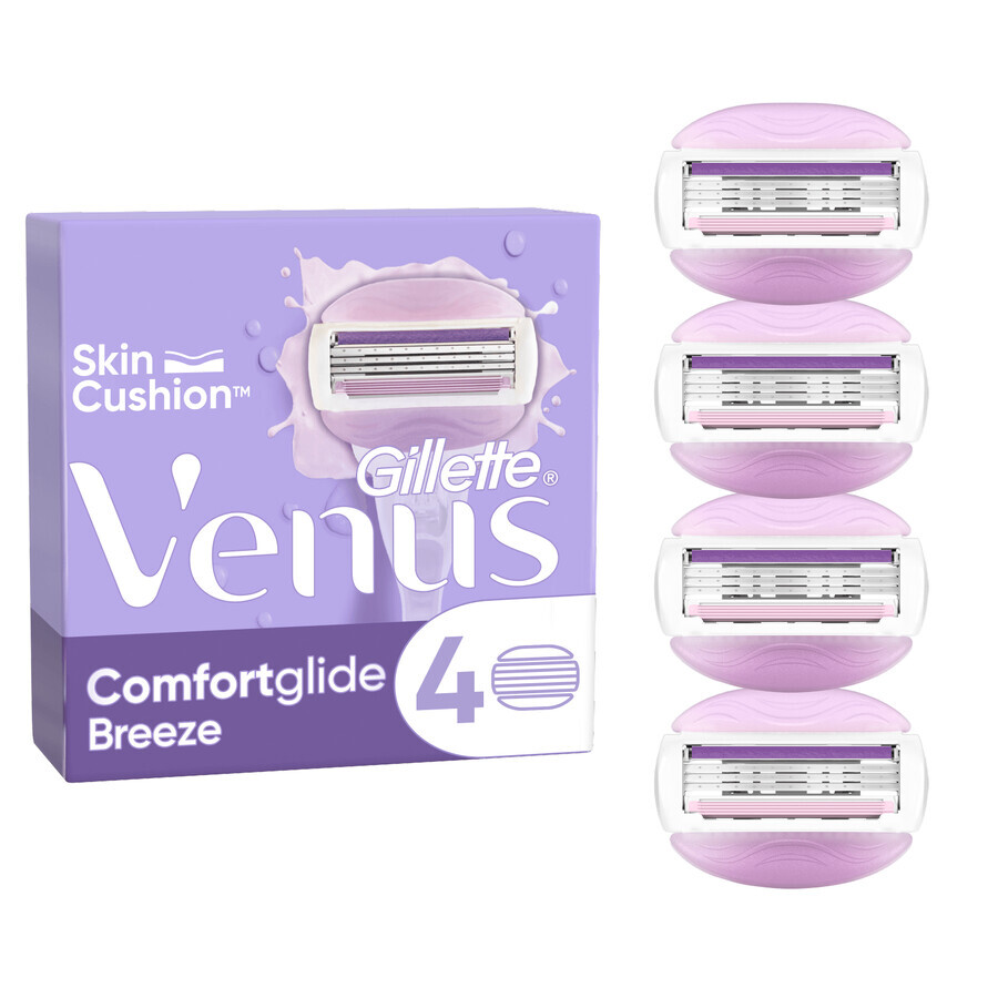 Gillette Venus Breeze, cartucce di ricambio, 4 pezzi