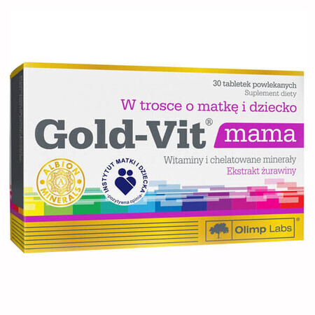 Olimp Gold-Vit Mama, 30 compresse rivestite con film