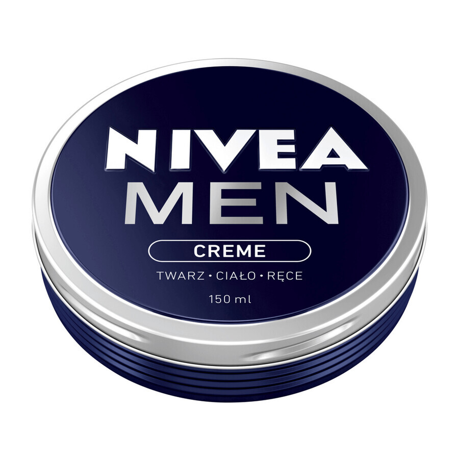 Nivea Men Creme, gezichts-, lichaams- en handcrème voor mannen, 150 ml