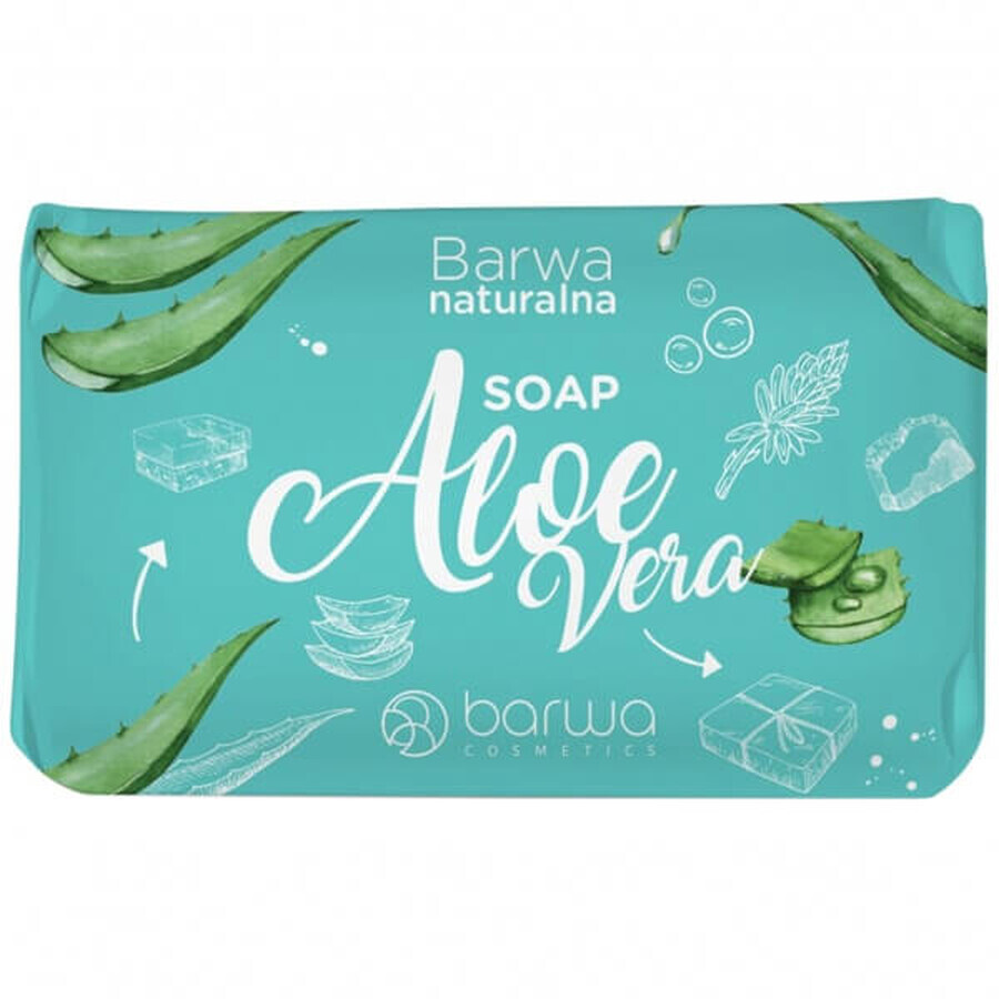 Barwa Natural, sapone all'aloe vera, 100 g