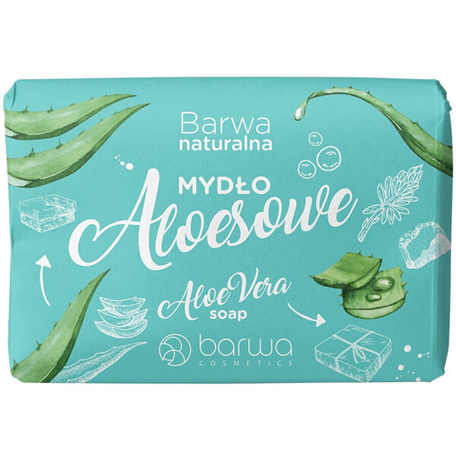 Barwa Natural, sapone all'aloe vera, 100 g