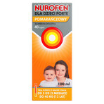 Nurofen for children Forte orange 40 mg/ml, oral suspension, 3 months to 12 years, 100 ml