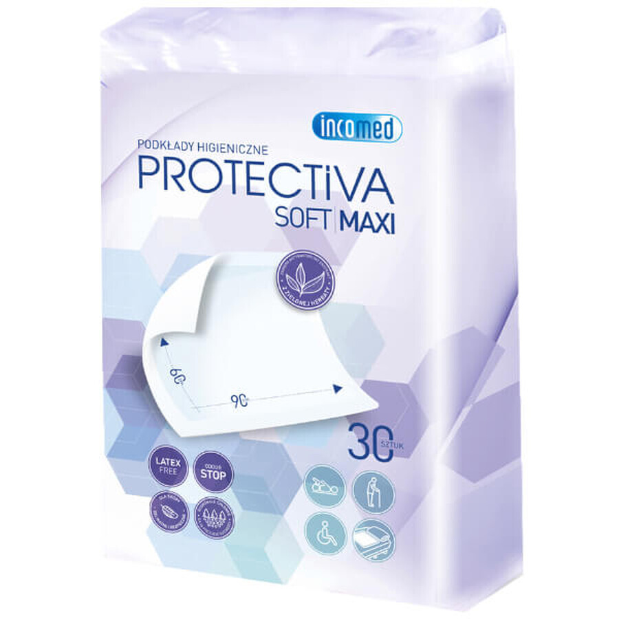 Protectiva Soft Maxi, assorbenti igienici, 60 cm x 90 cm, 30 unità