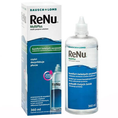 ReNu MultiPlus, soluzione per lenti, 360 ml