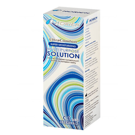 Soluzione multiuso Horien, soluzione per lenti, Ultra Comfort, 500 ml