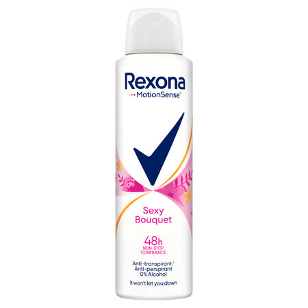 Rexona, spray antiperspirant, Sexy bouqet, 150 ml