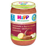 HiPP Bio-Gericht, Kartoffeln mit Roter Bete, Apfel und zartem Rindfleisch, nach 7 Monaten, 220 g