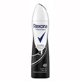 Rexona, spray antitraspirante, Invisible Black &amp; White, 150 ml