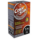 Color&amp;Soin, tintura per capelli, 1N, nero ebano, 135 ml