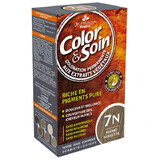 Color&amp;Soin, tintura per capelli, 7N, biondo nocciola, 135 ml