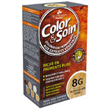 Color&amp;Soin, tintura per capelli, 8 g, biondo chiaro dorato, 135 ml