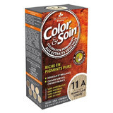 Color&amp;Soin, tintura per capelli, 11A, biondo sabbia cenere, 135 ml