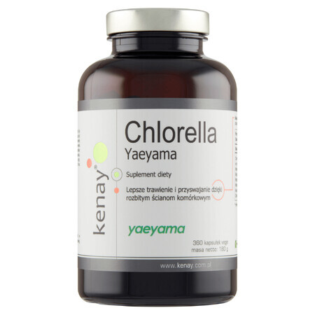 Kenay Chlorella Yaeyama, 360 comprimidos