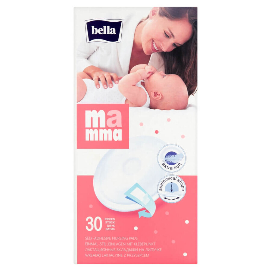 Bella Mamma, cuscinetti per il seno con adesivo, 30 pz.