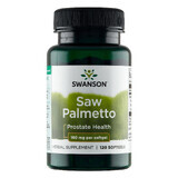 Swanson Saw Palmetto 160 mg, palma sabal, 120 capsule in gel