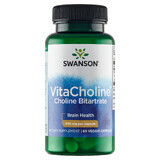 Swanson VitaCholine, colina, 60 capsule vegetali