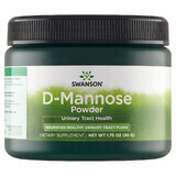 Swanson D-Mannose Polvo, D-manosa, 50 g