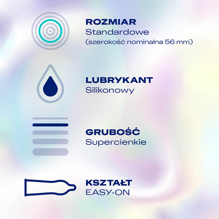 Durex Invisible, superdünne Kondome, 3 Stück