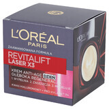 L'oreal Revitalift Laser X3, Crema anti-età 40+, rigenerazione intensiva, 50 ml