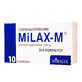 Milax-M 2500 mg, supposte di glicerolo per adulti, 10 pezzi