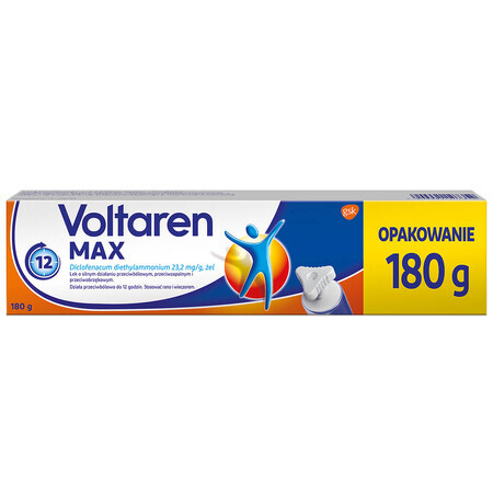 Voltaren Max 23.2 mg/g, gel, 180 g