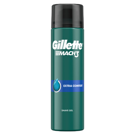 Gillette Mach 3, Complete Defense, gel da barba contro le irritazioni della pelle dopo la rasatura, 200 ml