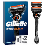 Gillette Fusion Proglide FlexBall, Rasierapparat mit zwei auswechselbaren Klingen, 1 Stück