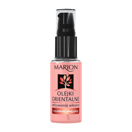 Marion, Olio orientale per capelli, macadamia e ylang-ylang, 30 ml