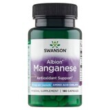 Swanson Albion Manganese chelato, 180 capsule