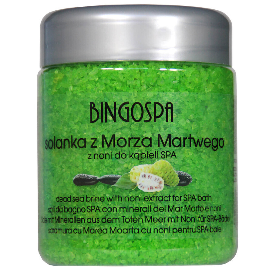 Bingospa, salamoia con minerali del Mar Morto ed estratto di succo di Noni, 550 g