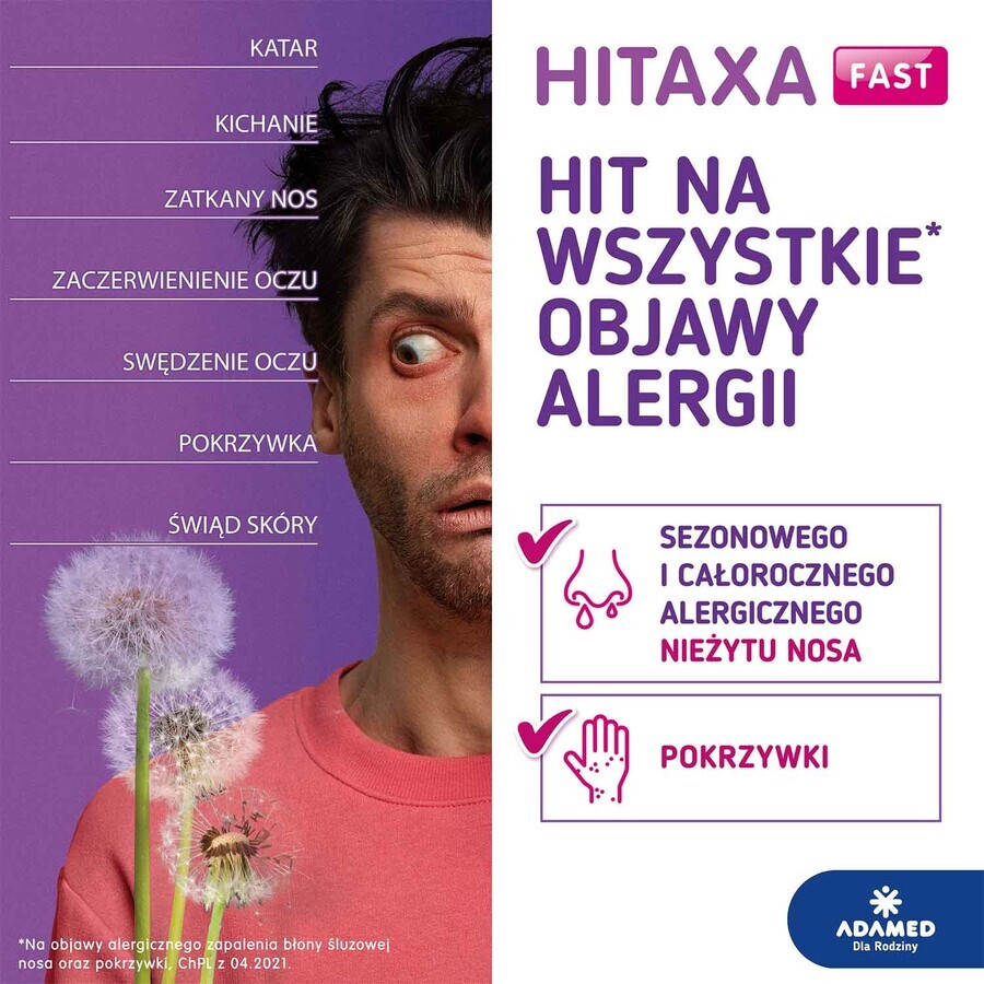 Hitaxa Fast 5 mg, 10 comprimate cu dezintegrare orală