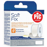 Pic Solution Soft Fix, adesivo in tessuto non tessuto, 2,5 cm x 5 m, 1 pezzo