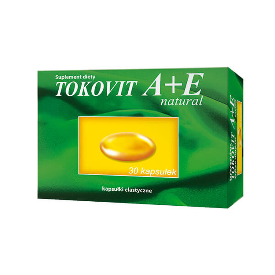 Tokovit A + E Naturale, 30 capsule