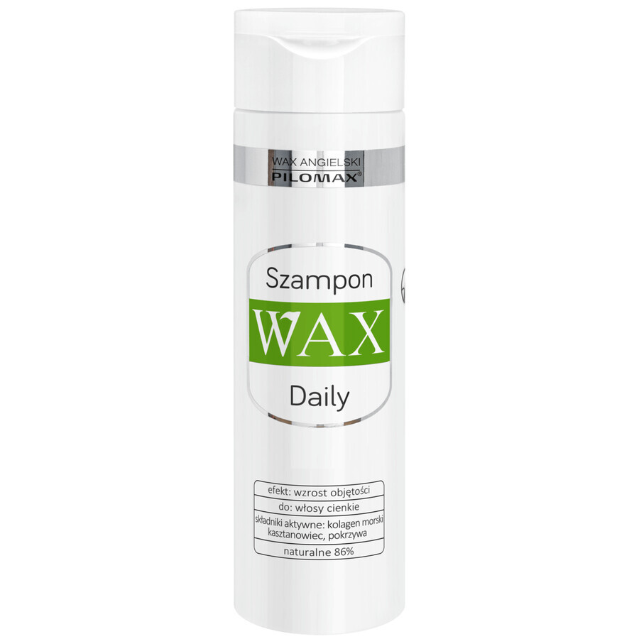 WAX Pilomax Daily, shampoo per capelli sottili senza volume, 200 ml