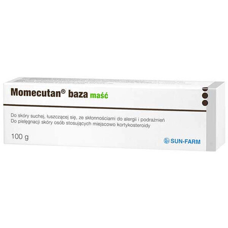 Momecutan Basis, Salbe, trockene, schuppige Haut, 100 g