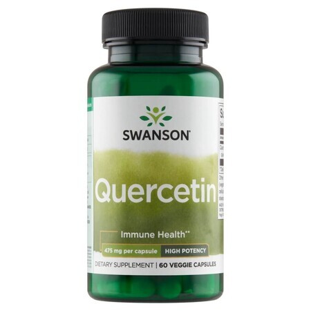 Swanson Quercetin, quercétine, 60 gélules végétales